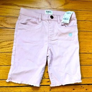 NWT OshKosh pink shorts size 7